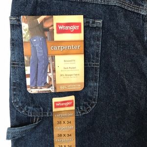 Wrangler men’s relaxed fit carpenter jeans